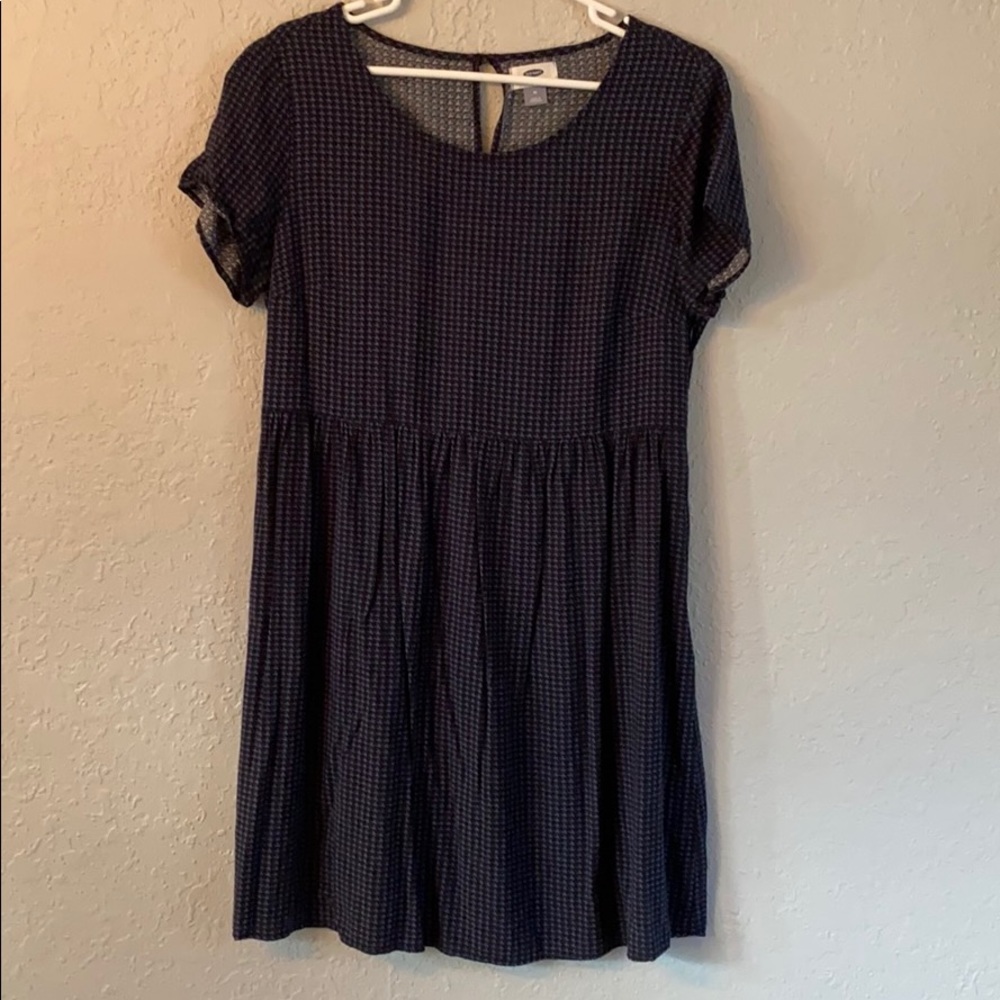 Blue and black dress - Old Navy